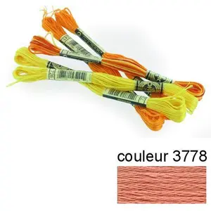 DMC Borduurgaren-3778 Donker Zalm pas cher