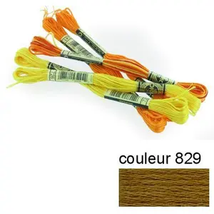 DMC Borduurgaren-829 Bruin pas cher