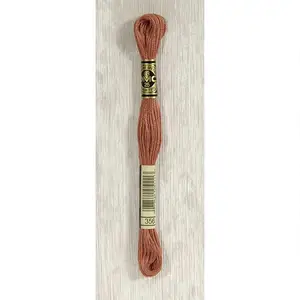 DMC Muline Garen 356 Terracotta Middelbruin - 100% Katoen pas cher