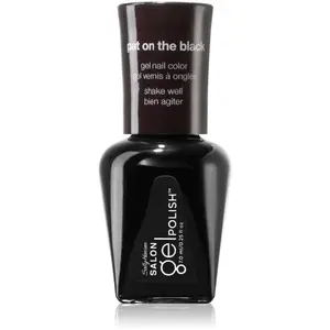 Sally Hansen Salon Gel Polish - 260 Pat On The Black - Langhoudende Na...