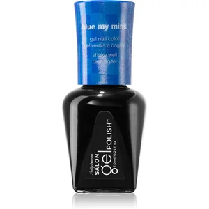 Sally Hansen, Vernis à ongles, Salon Gel Polish Gel Nail Color (266 Blue My Mind, Vernis effet gel) pas cher
