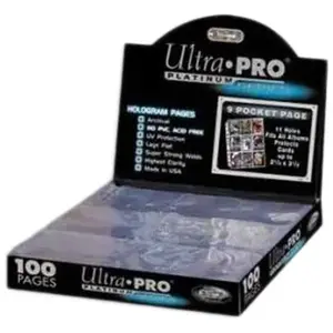 Classeur pour cartes à collectionner - Ultra Pro - 100 pages de 9 cartes chacune pas cher