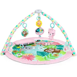 BRIGHT STARTS- Tapis déveil pliable POP N Wiggle Rosy Rainforest