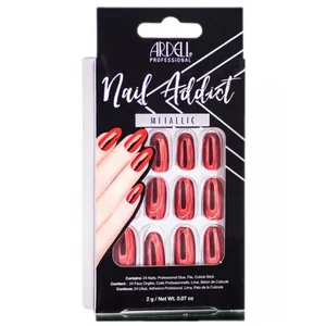Soin des pieds - ARDELL Nail Addict Ongles Artificiels 28 Pièces - Met... pas cher