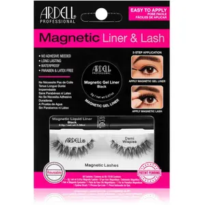 Ardell Crayon liquide magnétique et cils - Demi Wispies pas cher