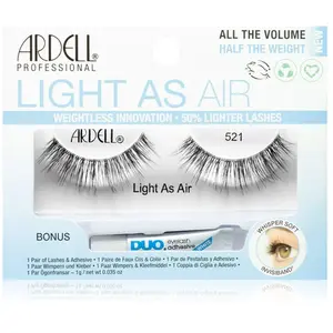 ARDELL Light As Air 521, plus un adhésif Duo en bonus, 1 g transparent pas cher