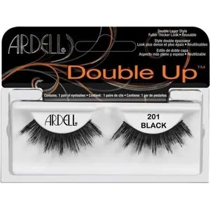 Ardell Professional Double Up False Eyelashes Style - 201 Black - Nepwimpers - Zwart pas cher