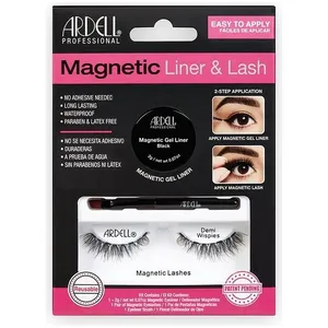 Ardell 1pc Magnétique Liner & Lash Demi Wispies, Noir, Faux Cils pas cher