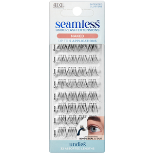 ARDELL Seamless Naked Lot de 4 tailles de touffes de cils - Réutilisables et imperméables - Application facile pas cher