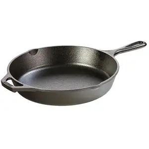 Lodge Patelnia Patelnia eliwna 26 cm, Poêle + casserole, Noir pas cher