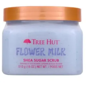TREE HUT Flower Milk Shea Sugar Scrub Lichaamsscrub pas cher