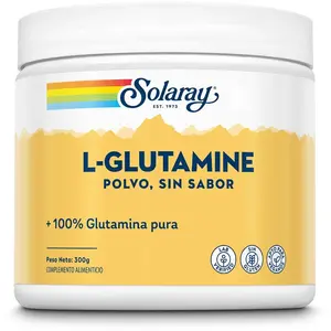Comparateur de prix : Solaray Poudre De L-glutamine Neutre 300gr