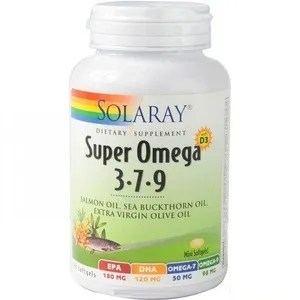 Solaray Solaray Super Omega 3-7-9 120 Perlas pas cher