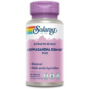 Solaray Capsules Ashwagandha Ksm-66 Plus 60 Unités pas cher
