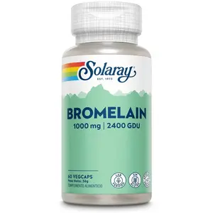Solaray Capsules Bromelain 60 Unités pas cher