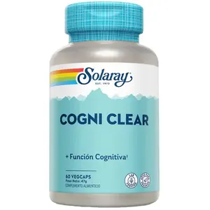 Solaray Capsules Cogni Clear 60 UnitésVendu parbikeinn