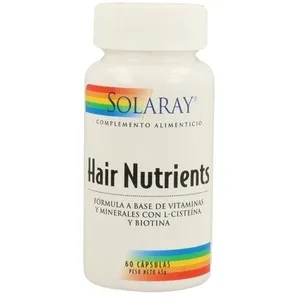 Solaray Solaray Hair Nutrients 60 Caps pas cher