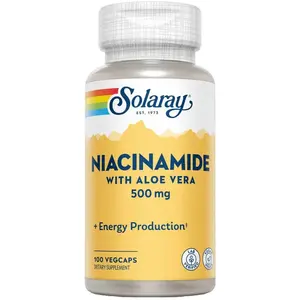 Solaray Capsules Niacinamide 500mg 100 Unités
