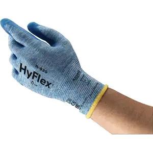 ANSELL Gant HyFlex® 11-920 Taille 10 bleu nylon avec nitrile EN 388 pas cher