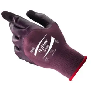 Ansell, Gants de protection, Handschuh HyFlex 11-926, violett,3/4,Gr.7 (3, 4) pas cher