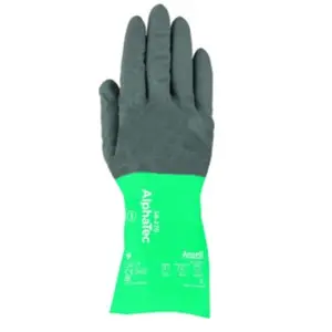 Ansell, Gants de protection, Handsch.AlphaTec 58-270, Gr. 8, schwarz/grün (8)