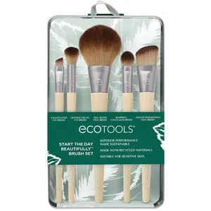 Comparateur de prix : EcoTools Start the Day Beautiful Ensemble de pinceaux de maquillage