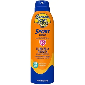 Banana Boat - Ultra Sport Clear Sunscreen Spray - SPF 50 - 170g pas cher