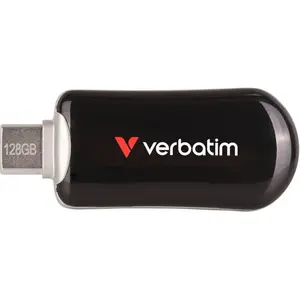 Clé USB - VERBATIM - Plectra - USB-C - 128 Go - Vitesse de 100 Mo/s pas cher
