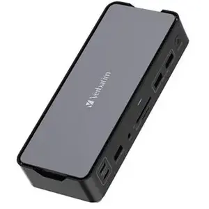 Verbatim Pro - Station d'accueil - USB-C - 2 x HDMI, DP - 1GbE - 100 Watt pas cher