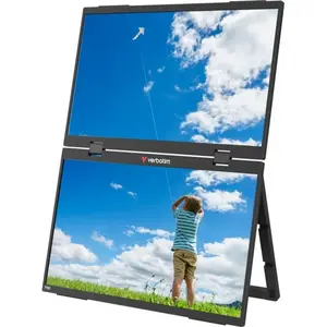 Verbatim 15", FHD, USB-C DP-Alt, Mini-HDMI, Portable Dual display pas cher