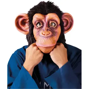 Déguisement - FUN WORLD - Masque de Singe Hilarant - Homme - Intérieur - 18 ans