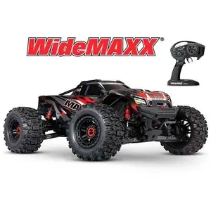 Véhicule radiocommandé Wide MAXX 4X4 brushless - TRAXXAS - Rouge
