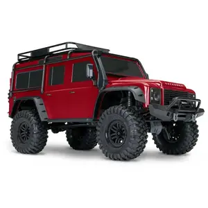 TRAXXAS VOITURE RADIOCOMMANDE TRX-4 LAND ROVER DEFENDER CLIPLESS 1/10 ... pas cher
