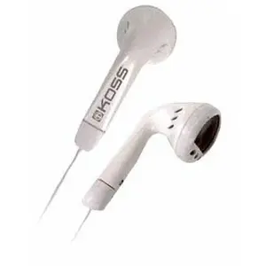 Comparateur de prix : Koss Lot de 2 paires de mini-écouteurs "KE7" , 1 blanc et 1 noir