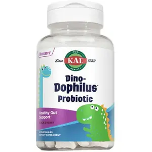 Kal Comprimés Dino-dophilus Probioti Probiotic Cerise 60 UnitésVendu parbikeinn