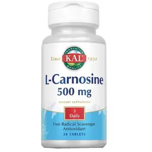 Kal L-Carnosine - Vitamines - Suppléments - 30 onglets pas cher