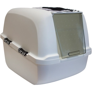 Maison de toilette Catit Jumbo White Tiger blanc / motif tigre - pour ...Vendu parzooplus-be