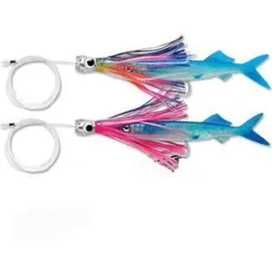 Leurre - WILLIAMSON - BALLYHOO COMBO - Modèle BLKPRBLK - Taille 266MM - Pêche en mer pas cher