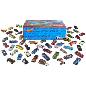 Coffret 50 Voitures Hot Wheels Mattel pas cher