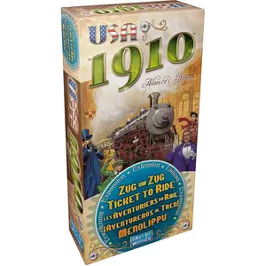 Asmodée Les Aventuriers Du Rail Usa 1910 - Jeu De Stratégie Asmodee Ave11 pas cher