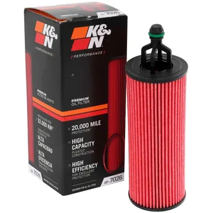 K&N Filtre à Huile - High Performance-Series compatible avec Chrysler, Dodge, Jeep, VW (HP-7026) pas cher