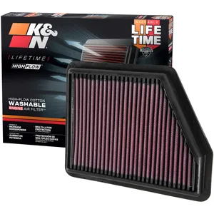 K&N Filtre à air de remplacement compatible avec Honda Civic 2.0 (excl. Type R) 2016- (33-5045) pas cher