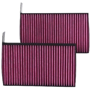 K&N Filtre à Air d'Habitacle Jetable Premium (2 pièces) compatible ave... pas cher
