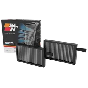 K&N Filtre à air cabine (2 pièces) compatible avec Tesla (VF3023) pas cher