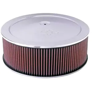 K&N Filtre à Air rond - 130mm raccord, 356mm diamètre, 70mm hauteur, 3... pas cher