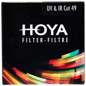Hoya 1165 Filtre UV et IR Cut à visser Noir 49 mm pas cher