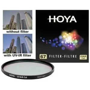 Hoya Y1UVIR067 Filtre à visser UV et IR Noir 67 mm pas cher