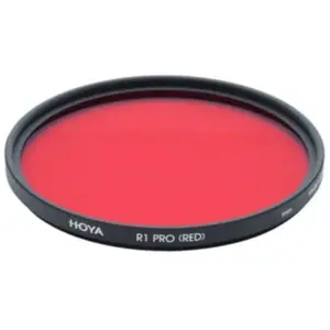 Hoya Filtre HMC 49 mm R1 rond Rouge pas cher
