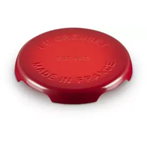 Dessous de plat LE CREUSET rond collection barbecue 22cm cerise pas cher