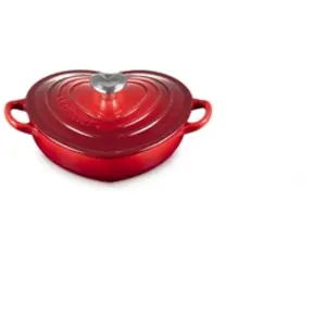 Le Creuset Casserole Heart Shaped 20 Cm pas cher